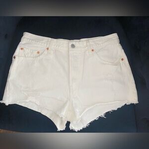 LEVI HIGHRISE 501 SHORTS